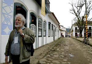 De Canadese schrijver Michael Ondaatje. beeld AFP, Mauricio Lima