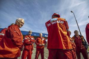 Stakingen bij Shell in Moerdijk. beeld ANP, Jeroen Jumelet