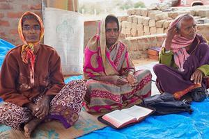 Christenen in India. beeld Jaco Klamer