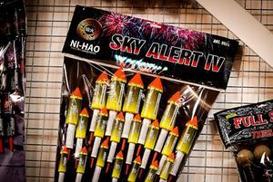 Vuurwerk. beeld ANP, Remko de Waal