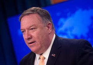 Pompeo. beeld AFP