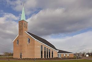 Kerkgebouw van de hersteld hervormde gemeente te Putten. beeld André Dorst