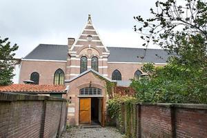 Het kerkgebouw van de christelijke gereformeerde kerk in Utrecht-Centrum. beeld RD, Anton-Dommerholt