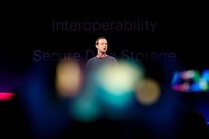 Facebook-oprichter Mark Zuckerberg. beeld AFP