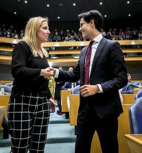 Marijnissen en Jetten, beeld ANP, Bart Maat.