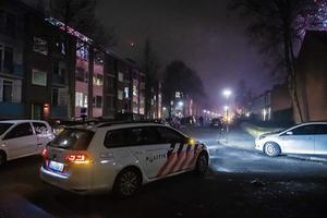 Politie in de Groningse wijk Paddepoel. beeld ANP
