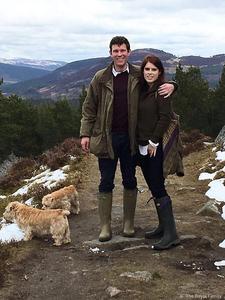 Jack en Eugenie. beeld Royal Family
