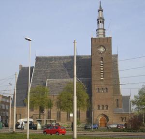 De Breepleinkerk in Rotterdam. beeld Wikimedia