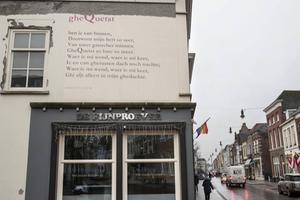 Muurgedicht in Den Bosch. beeld RD, Anton Dommerholt