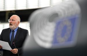 Timmermans. beeld EPA