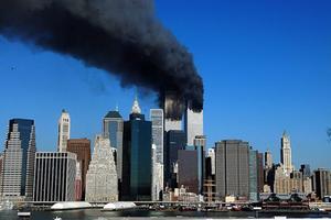 Nadat er twee vliegtuigen in de Twin Towers waren gevlogen, raakte de prepper opeens alles kwijt. Beeld AFP, Henny Ray Abrams