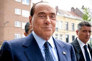 Mediamagnaat en oud-premier van Italië Silvio Berlusconi. beeld EPA