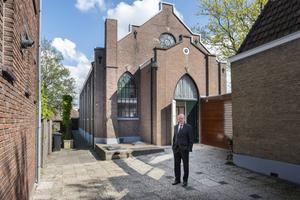 Ouderling-scriba C. Rademaker: „Voor de jonge generatie is het vanzelfsprekend dat we hersteld hervormd zijn.” beeld Sjaak Verboom