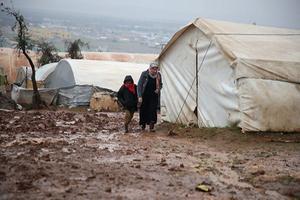 Vluchtelingenkamp in Syrie. beeld AFP
