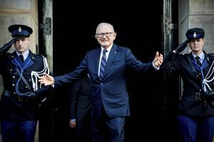 Tachtig jaar wordt Pieter van Vollenhoven op 30 april. Zijn verjaardag viert hij niet meer met het volk, zoals hij bijna vijftig keer deed. beeld ANP, Patrick van Katwijk