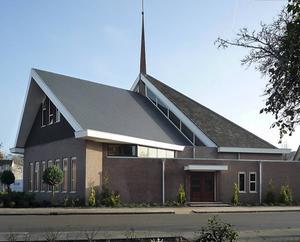 Woensdag vergadert de synode van de Oud Gereformeerde Gemeenten in Nederland in Barneveld. Hier werd dinsdag een bidstond gehouden. beeld RD