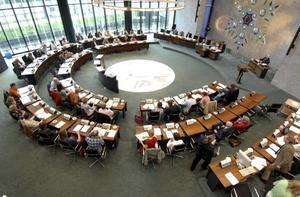 vergadering Provinciale Staten Utrecht, beeld fotobureau Dijkstra