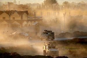 Amerikaanse militairen in het oosten van Syrie. beeld AFP