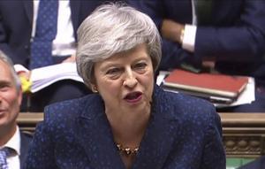 Premier May. beeld AFP