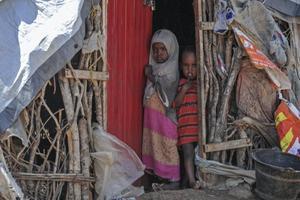 Armoede kan leiden tot een armoedefuik. Wie hier in gevangen zit, komt niet meer op eigen kracht uit de armoede.  beeld AFP, Mohamed Abdiwahab