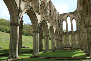Ruines van de Abdij van Rievaulx. beeld Riekelt Pasterkamp
