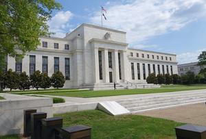 Het gebouw van de FED in Washington. beeld AFP