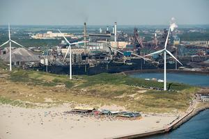 Tata Steel in IJmuiden. beeld ANP