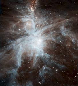 Een materiële, natuurlijke verklaring van de oorsprong van alles blijkt ten slotte onvindbaar.  beeld NASA-JPL