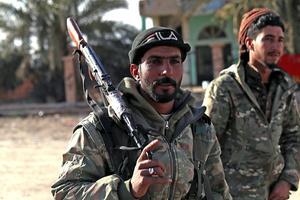 Leden van de Syrian Democratic Forces (SDF). beeld AFP
