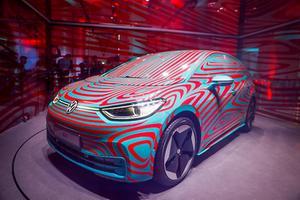 De elektrische aangedreven Volkswagen ID.3. beeld AFP