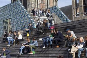 Studenten kunnen volgens ds. Ton Huttenga gezien worden als een speciale doelgroep in het pastoraat. beeld RD, Anton Dommerholt