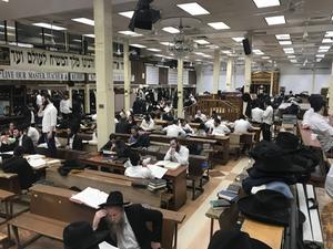 Hoofdkwartier van Chabad in Brooklyn.  beeld RD