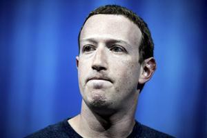 Zuckerberg.  beeld EPA, Etienne Laurent
