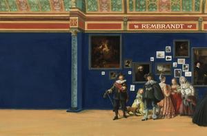 Omslagplaat van Het grote Rembrandt Voorleesboek. beeld Charlotte Dematons