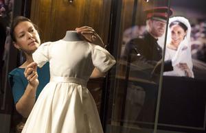 Bruidsmeisjeskleding van prinses Charlotte. beeld Royal Collection Trust, David Cheskin