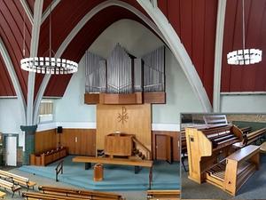Het orgel in de hersteld hervormde Westerkerk in Rijssen. beeld Westerkerk Rijssen