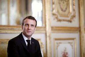 Macron. beeld AFP