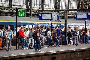 Amsterdam CS. beeld ANP