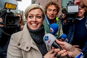 Jenny Douwes, het gezicht van de 'blokkeerfriezen'. beeld ANP