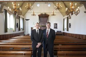 J. Haalboom en H. J. Postema. beeld Niek Stam