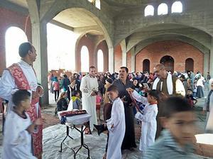 Een koptische kerk in Egypte. beeld World Watch Monitor
