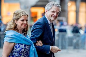 Chris Breedveld en zijn vrouw Clementine. beeld ANP