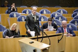 FvD-Kamerlid Hiddema.  beeld ANP, Bart Maat