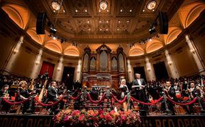 Inauguratie van Daniele Gatti als chef-dirigent van het Koninklijk Concertgebouworkest, september 2016. beeld ANP, Koen van Weel