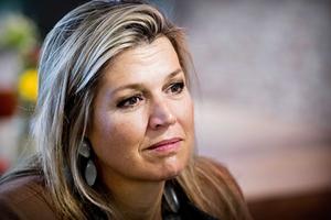 Koningin Máxima bezoekt de vrijwilligersdag van 113 Zelfmoordpreventie. beeld ANP