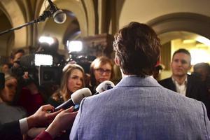 Vrijwel de gehele Tweede Kamer nam afstand van het FVD-meldpunt. Alleen de PVV bleek ondubbelzinnig voor. beeld ANP