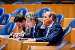 De SGP-fractie in de Tweede Kamer, beeld ANP, Remko de Waal.