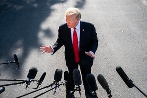 President Trump. beeld EPA