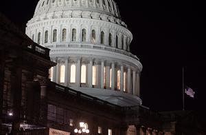 Capitol Hill in Washington, waar het Congres zetelt. beeld AFP