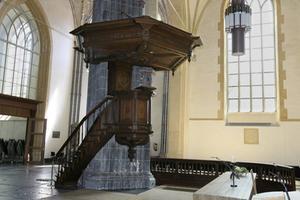 De kansel in de Groningse Martinikerk. beeld RD, Anton Dommerholt
